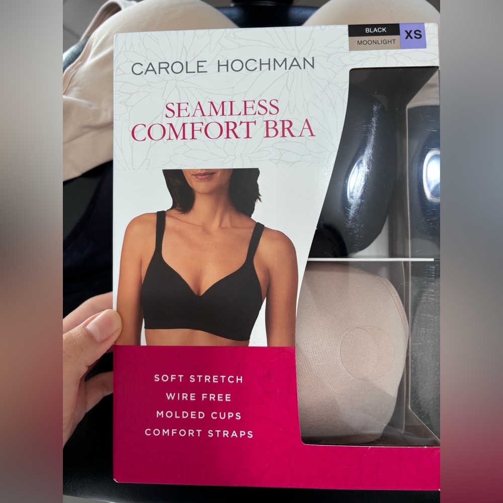 COPY - Carole hochman 2 pack seamless comfort bra